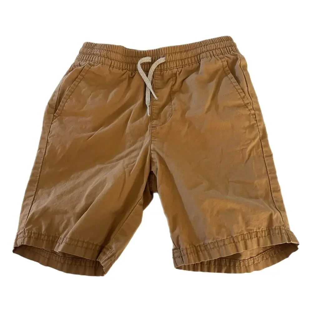 Old Navy Functional Drawstring Shorts Boys 5T Tan